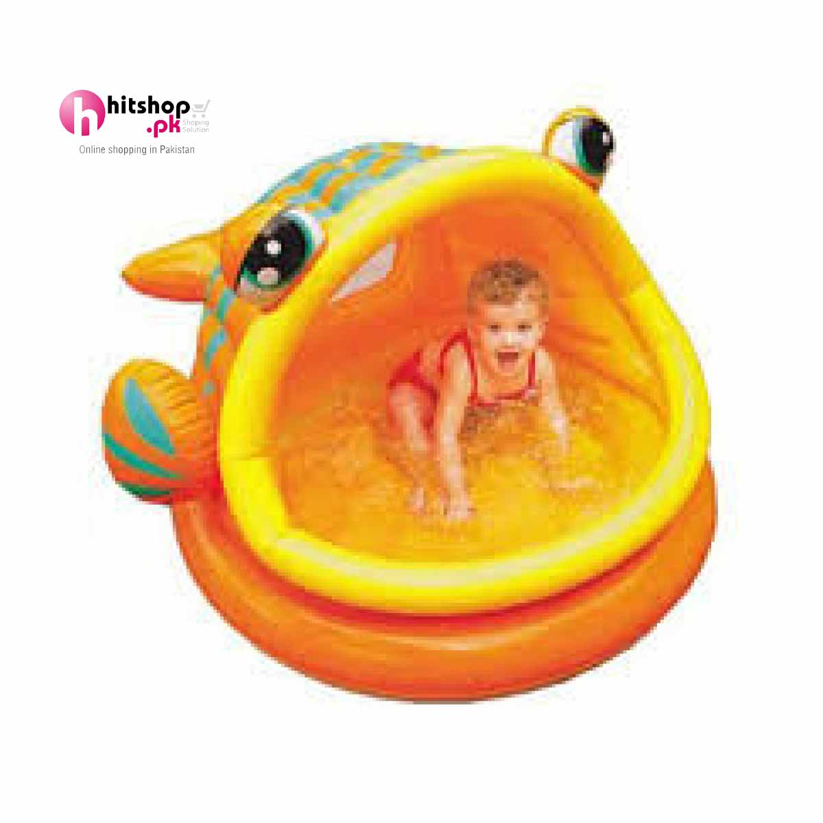 Lazy Fish Shade Baby Pool 57109NP